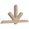 Ekena Millwork Kennewick Smooth Timber Gable Bracket, Douglas Fir, 84"W x 38"H x 5 1/2"D x 5 1/2"F, 11/12 Pitch GBW084X38X0606KEN00SDF - alternate 5